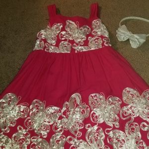 Toddler girls butterfly dress